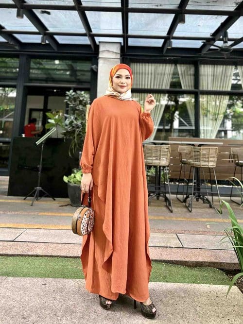 TALIA SET PALAZZO - ORANGE BATA (NEW)