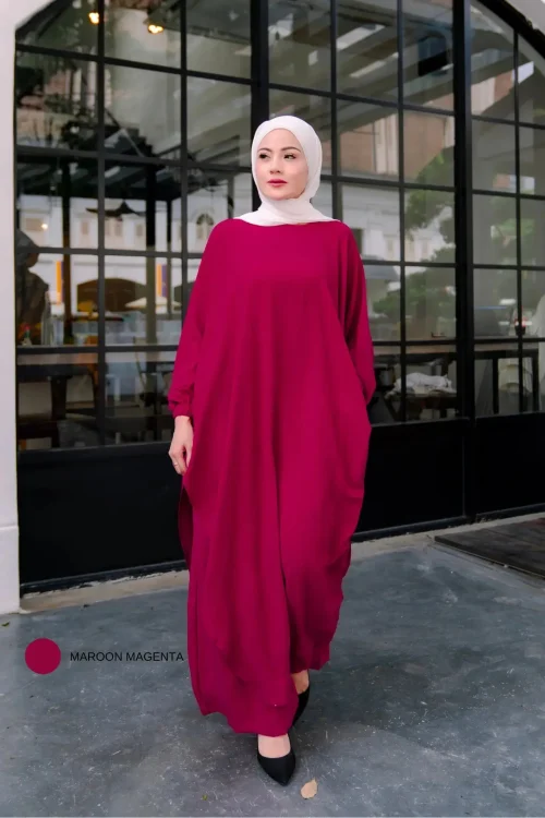 TALIA SET PALAZZO - MAROON MAGENTA(NEW)