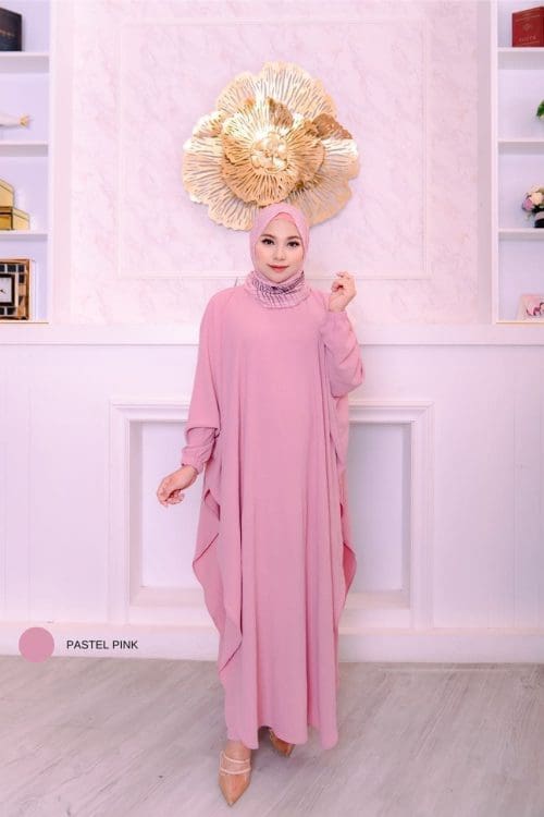TALIA SET PALAZZO - PASTEL PINK