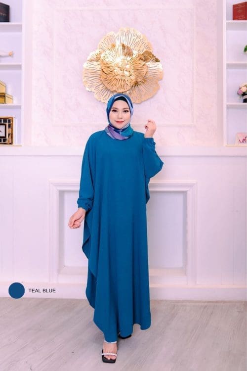 TALIA SET PALAZZO - TEAL BLUE