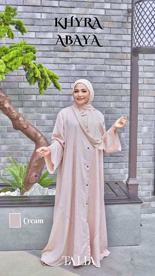 KHYRA ABAYA CREAM